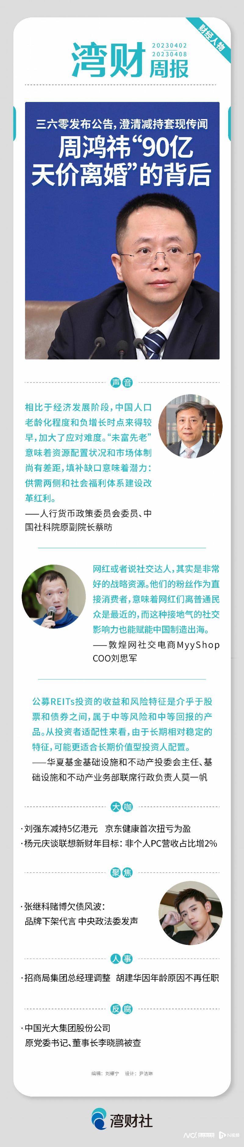 湾财周报｜人物观察（2023年4月2日-4月8日）