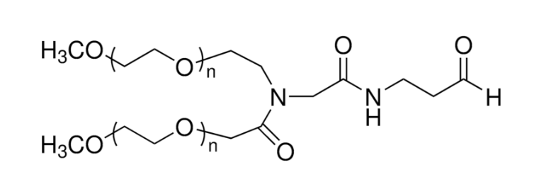Y-shape PEG Propionaldehyde<strong></p>
<p>虚拟币pROPY</strong>，Y-PALD，Y形PEG乙醛更具选择性