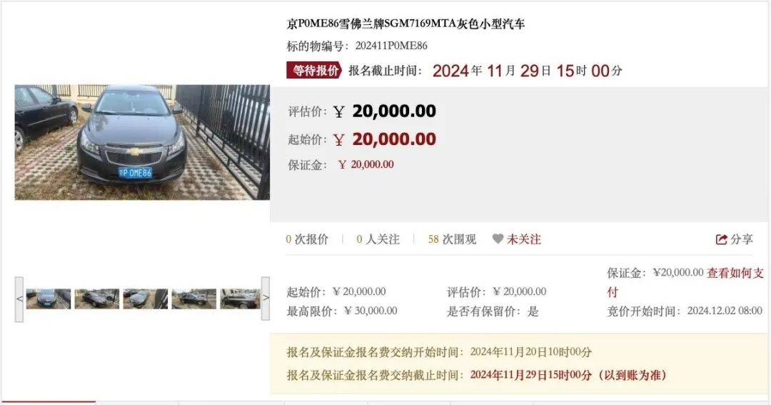 今年第二期京牌小客车司法处置启动<strong>
</p>315打击虚拟币<p>，511辆车等你选