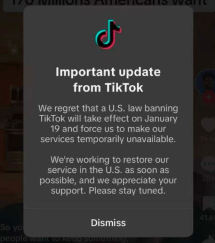 TikTok停摆12小时又满血复活 期间发生<strong></p>
<p>收虚拟币币图片</strong>了啥