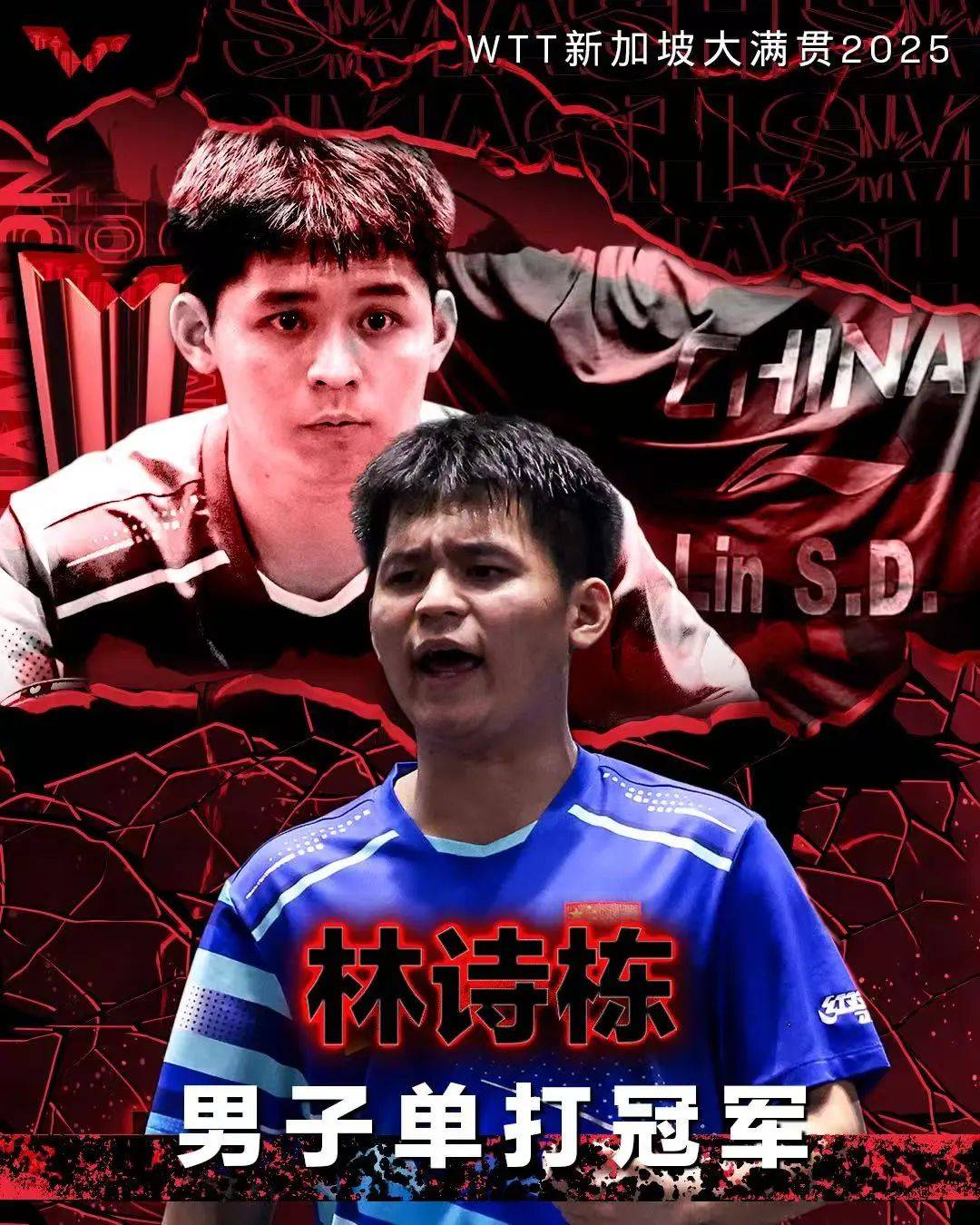 林诗栋男单夺冠<strong></p>
<p>十大虚拟币中文名</strong>，孙颖莎女单登顶 | WTT新加坡大满贯赛国乒五冠收官