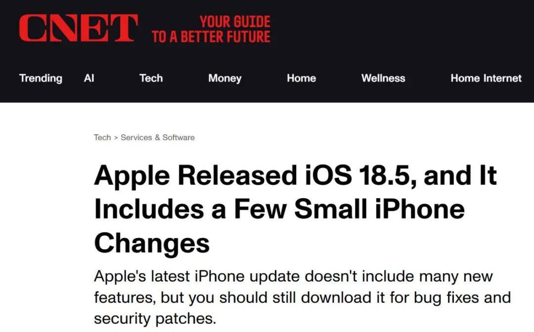 苹果 iOS 18.5 正式版发布<strong></p>
<p>tnt虚拟币团队</strong>，iPhone13用户可以用卫星功能了