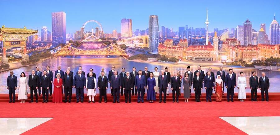“豪华阵容”抵达津门<strong></p>
<p>人工智能虚拟现实币</strong>，两场会议今天举行，世界聚焦上合天津峰会