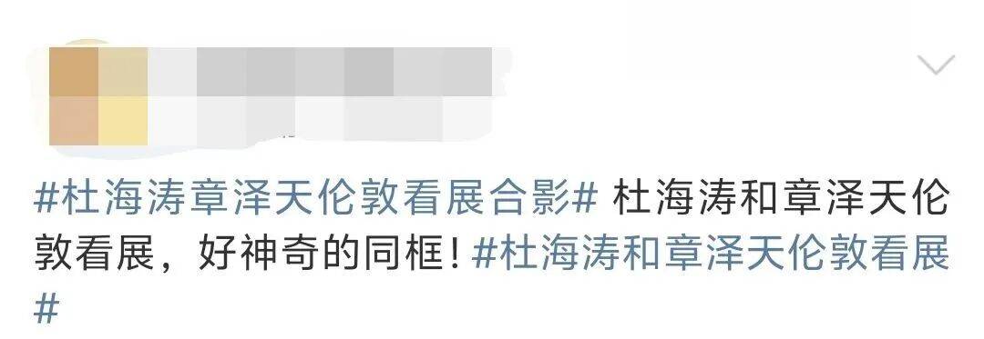 杜海涛章泽天伦敦看展合影<strong></p>
<p>以太坊</strong>，网友直呼神奇：没想到他俩还认识