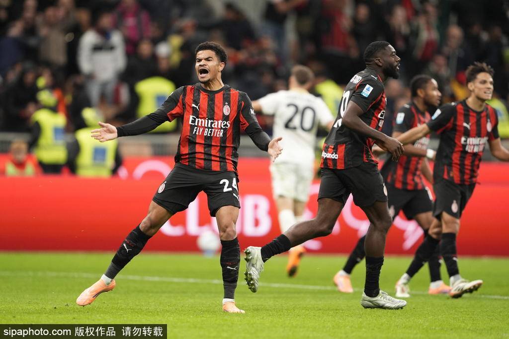 意甲-莱奥破门夸德拉多点射 米兰2-2遭比萨绝平先赛以2分领跑