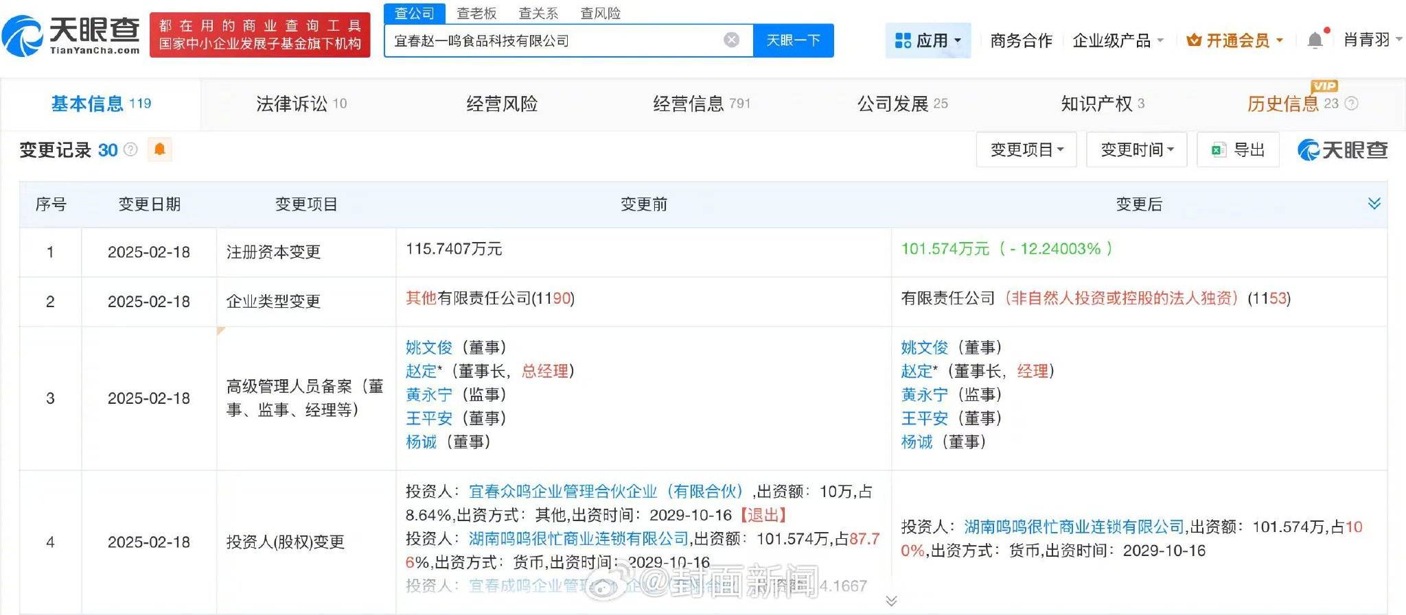 赵一鸣零食门店用糖找零引关注<strong></p>
<p>虚拟币发行风险</strong>，公司注册资本减至101.6万