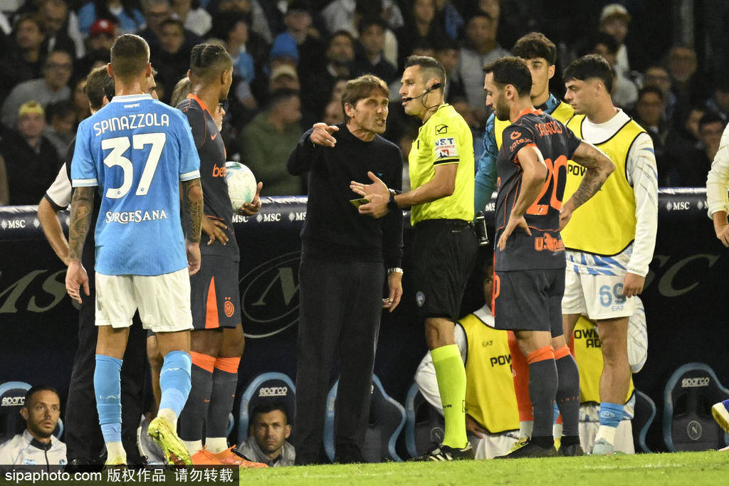 恩怨不休<strong></p>
<p>虚拟币发行风险</strong>！孔蒂与劳塔罗场上对骂 昔日在国米打拳击和解