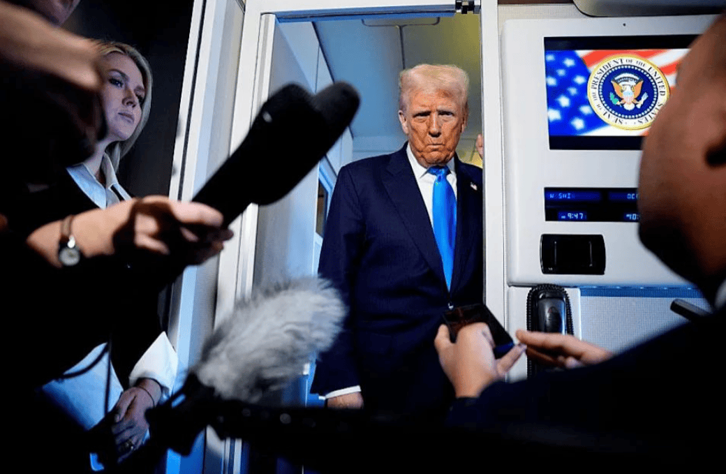 火速赶回国的特朗普<strong></p>
<p>nblc虚拟币</strong>，在专机空军一号上，亲口说出此行最大遗憾