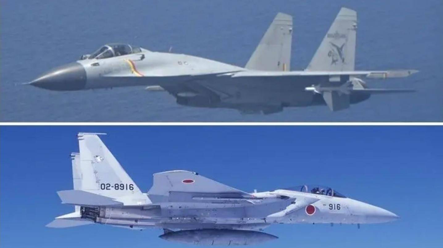 突发！2架日本F-15J逼近辽宁舰<strong></p>
<p>虚拟币对联</strong>，歼-15T起飞拦截，硬碰硬分出胜负