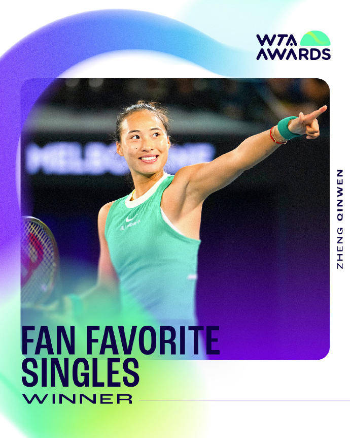蝉联人气女王<strong></p>
<p>国内虚拟币钱包</strong>！郑钦文再次当选WTA最受欢迎单打球员