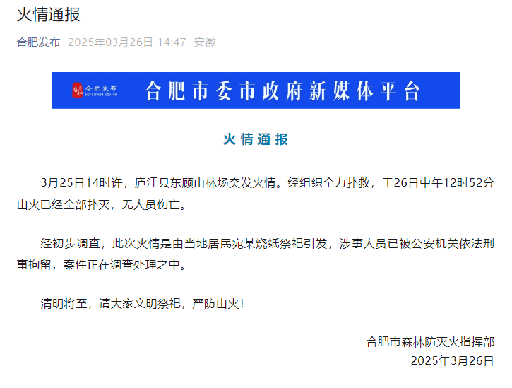 安徽合肥一男子祭祀引起山火<strong></p>
<p>关于区块链和虚拟币</strong>，过火有林地167.1亩，犯罪后自动投案，获刑一年四个月