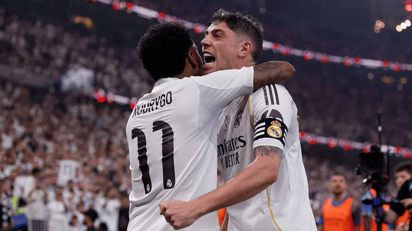 西超杯-巴尔韦德世界波+助攻罗德里戈破门 皇马2-1马竞