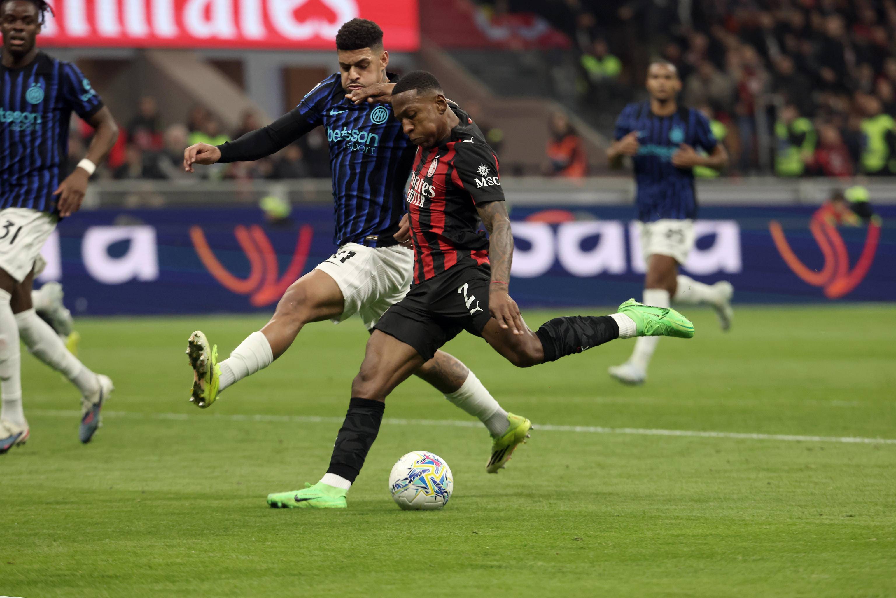 （外代二线）足球——意甲联赛：AC米兰胜国际米兰