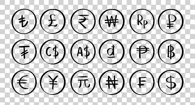 货币简写符号(货币符号及英文缩写)